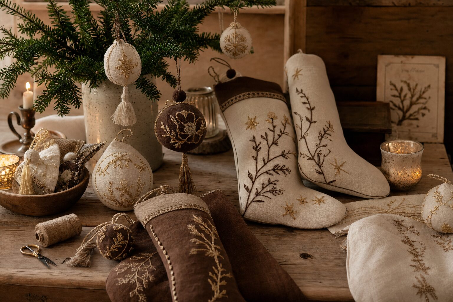 Hand-Stitched Stocking — representative curated pick